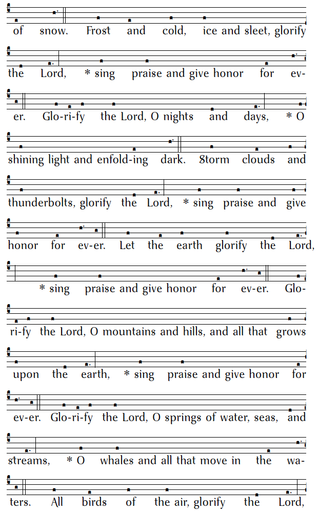 F Benedicite-2