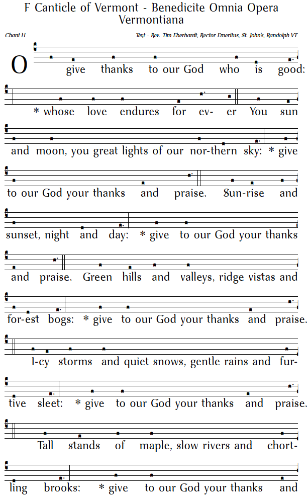 F Benedicite Vermontiana-1