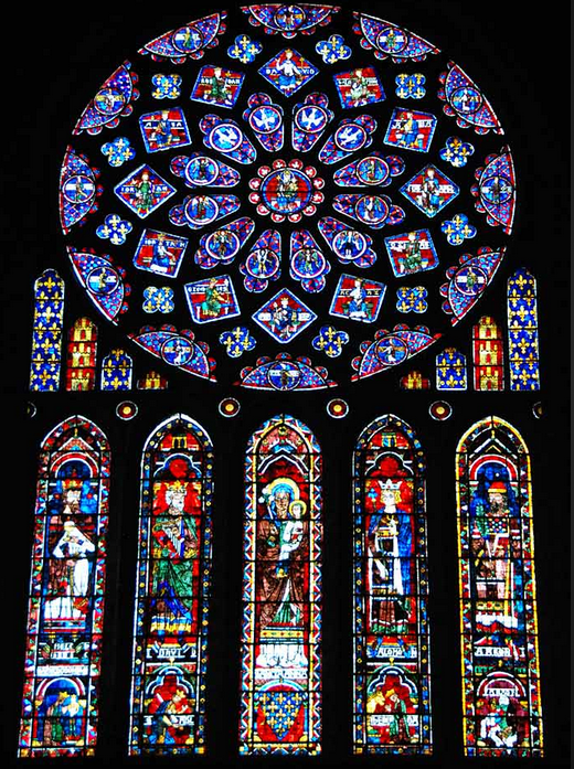 Rose window - Chartres